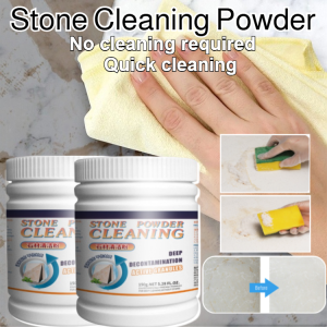 Stone Cleaning Powder Kitchen Bathroom Marble Tile Cleaning Powder Kitchen Multipurpose Cleaner Powerful Stain Remover