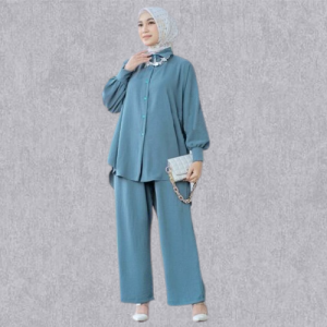 Setelan Wanita Terbaru 2023 SAMARA SET CRINKLE AIRFLOW Setelan Wanita Kekinian Dapat Baju Dan Celana