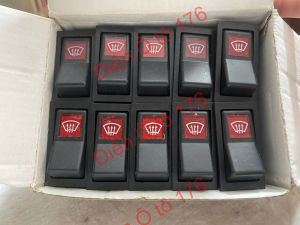 COMBO 20 công tắc sấy kính ô tô 6 chân có đèn. Công tắc sấy kính số 2