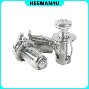 Heeman4u Lantern Type M4 M5 M6 M8 Rivet Nut Wall Plug Fixing Expansion Screw For Hollow Beam Iron Aluminum Plastic Plate