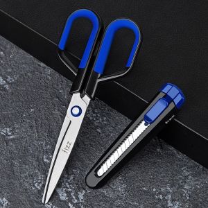Office Supplies 2in1 Hand Cutting Multifunctional Scissors