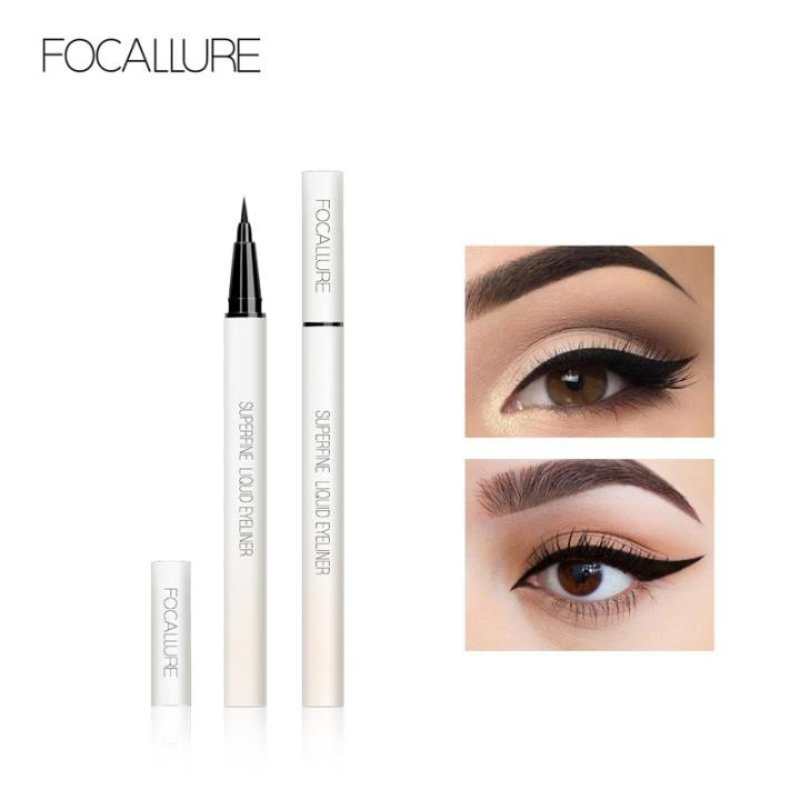 FOCALLURE Long Lasting Waterproof Quick Dry Liquid Eyeliner Black Eyeliners