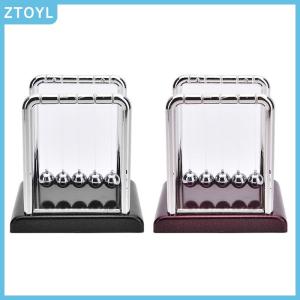ZTOYL Newtons Cradle Steel Balance Ball Physics Science Pendulum Desk Fun Toy Gift J