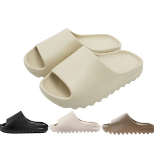 Comwarm 2025 Mens Fashion Summer Slippers Soft EVA Thick-soled Sandals Bathroom Slides Non-slip Beach Slides Coconut Slippers