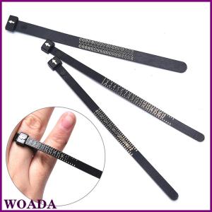 WOADA Ring Sizer US Europe UK Tape Ruler Measuring Finger Jewelry Measure Gauge Tool