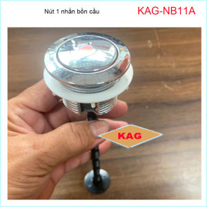 Nút nhấn xả bồn cầu nút nhấn cầu xả 1 nhấn Kace KAG-NB11A