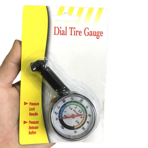 High Tire Pressure Gauge Air Gauge Accurate Mechanical Zinc Alloy Air Gage For Car Truck Tyre Motorcycle Bike
