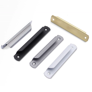 Sliding Door Handle Aluminum Alloy Cabinet Door Furniture Drawer Cabinet Pull Window Sliding Door Knob Hardware