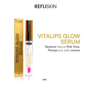 Refli Skin Vitalips Glow Serum - Lip Serum Bibir - Melembabkan - Menutrisi Bibir - Ken Herbal