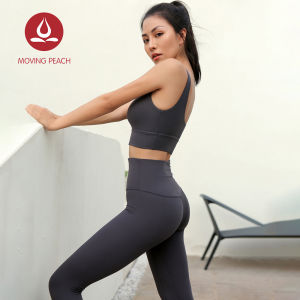 Moving Peach Women Sport Set 5 Colors Super Comfortable Fitness Suit Sport Bra And Pants ABL+BLL