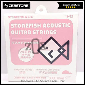 Senar String Gitar Guitar Akustik Acoustic Stone Fish 03 Series 11-52