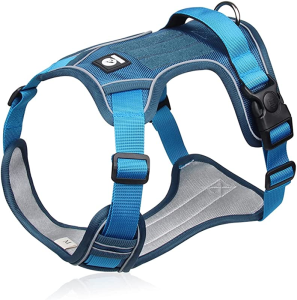 Adjustable Dog Harness Reflective Dog Vest Soft Breathable Pet Harness Handle Harness Vest for Medium and Large Dog Pet Supplies