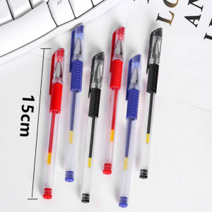 20PCS Gel Pen Black Color 0.5 Mm Sign Pen Students Ball Pens Rods Refill Ballpen Stationery Pen Set
