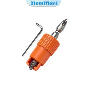 Item Universal Spring Loaded Screw Holding Bit Anti‑Fall Safety Screw Fixation Screwdriver Bit