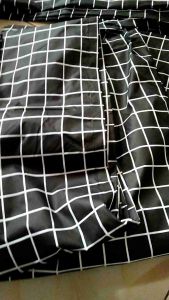gorden jendela pendek gorden pintu kamar 1 set murah 100x200 Gorden Plisket | model Cantolan kawat S | Motip kotak kotak | Bahan polimicro | Cocok buat pintu dan jendela | Termurah dan terlaris ( CUSTOM SIZE )