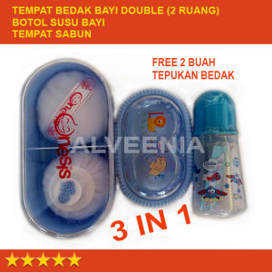 Botol Susu Bayi Plus Tempat Bedak Bayi Free Tempat Sabun