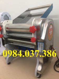 Máy cán bột làm bánh bao máy cán pizza chạy điện công suất 550W