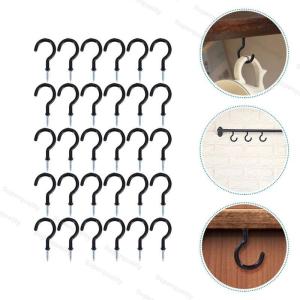 10pcs Ceiling Hooks Screw Hooks For Hanging Plants Christmas Lights & Patio Lights String Lights
