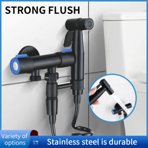 Toilet Hand Shower Sprayer 304 Stainless Steel Toilet Bidet Sprayer Bidet Sprayer For Toilet Bathroom Hand Held Shower Water Spray