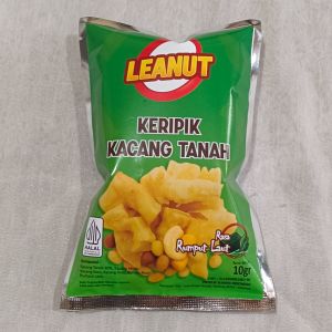 LEANUT Keripik Kacang Tanah All Varian Bebas Pilih 10gr Snack Favorit Cemilan Unik Enak Renyah Gurih