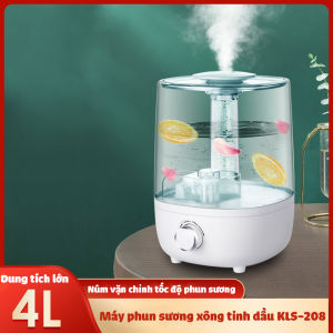 Máy phun sương tạo ẩm khuếch tán tinh dầu 4 lít Connie KLS-208 làm mát phòng tỏa mùi thơm chống khô da viêm họng