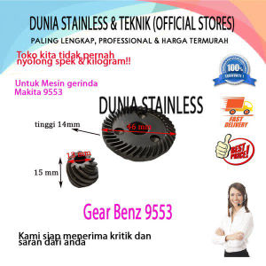 Gear Benz 9553 untuk gerinda makita