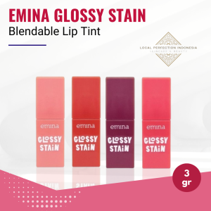 Emina Glossy Stay LipTint Emina 3gr Melty Gel Lip Tint Glossy Finish