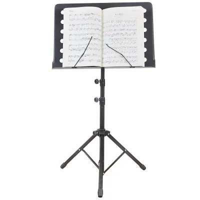 Introducing the Premium Music Sheet Tripod Stand - Stainless Steel Height Adjustable