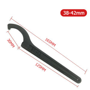 38-42mm / 45-52mm C-Type Hook Wrench Adjustable Spanner for Round Nut Suspension Shock Adjustment