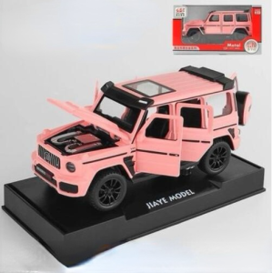 1/32 Benz Off Road Car Alloy Model Brabus G700 Collectible Toys Vehicles Sound and Light Pull Back Children Boys Toy Decoration