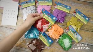 10-Sheet Multi-Color Thick EVA Craft Foam Paper Sponge Sheets Kids DIY Art Scrapbooking Kertas Span Kraf EVA