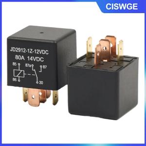 CISWGE Ô tô Relay 80A 12V 4 pin lớn hơn hiện tại xe relay với lỗ gắn