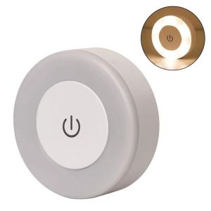 CMIEWN5 USB Rechargeable Night Lights Energy Saving 3 Modes Touch Sensor Lamps Convenient Easy To Install LED Tap Light Bedroom