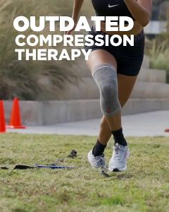 Knee Sleeve (Grey)  Trusted by Olympics Champion  Knee Support  Knee Brace