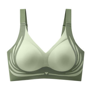YIFAFA (Buy 1 Take 1) Plus Size Seamless Womens Bra Push Up Invisible Anti Sagging Underwear Without Steel Ring Cotton Comfortable Womens Sports Underwear