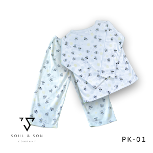 ชุดนอนเด็ก SOUL & SON ลายน่ารัก ผ้านิ่ม ใส่สบาย สำหรับเด็ก 6-10ปี ผลิตในประเทศไทย จัดส่งไว เก็บเงินปลายทาง