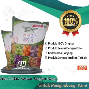 1 Kg Pupuk Magnesium Sulfat Pak Tani Sulfate Garam Inggris Untuk Tanaman