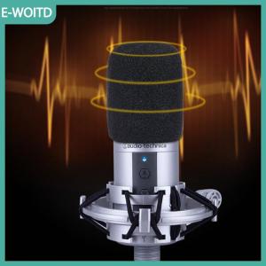 【E-WOITD】 1 miếng bọc kính chắn gió mic AT2020 bộ lọc bọt xốp chống gió cho kính chắn gió micrô Technica atr2500 AT2035 at2050 at4040