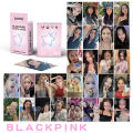 50pcs/box BLACKPINK Laser Photocard LISA JENNIE ROSE JISOO Kpop Album Lomo Cards Postcards. 