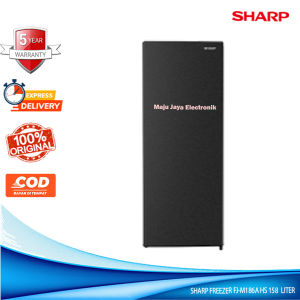 Freezer SHARP FJM 186 A HS 158 Liter Low Watt Stand Freezer 45 W 6 Rak