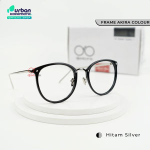 Djava x Urban - Frame Akira - Kacamata Korea Bulat Semi Cateye Reguler