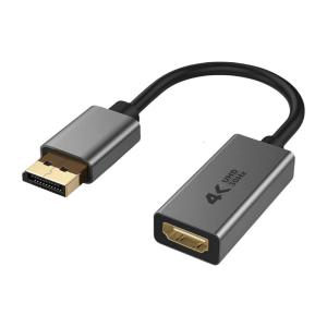 DisplayPort To HDMIs Converters 4K60Hz Gold Plate Connectors Plugs And Play For Monitor Projectors TV Clear Transmission