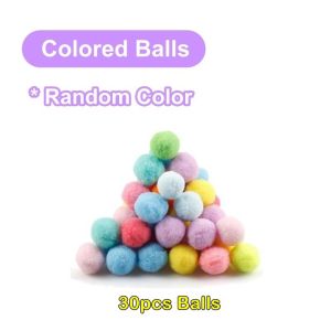 Cat Toy Interactive Plush Ball Shooting Gun Launch Training Kitten Toy Silent Pet Entertainment Ball