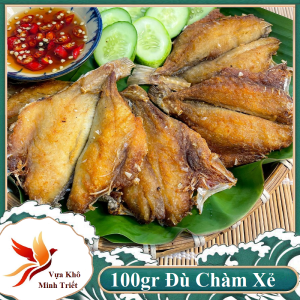 500gr Khô Cá Đù Chàm Xẻ Bỏ Đầu Thịt Tẩm Ướp Tởi Ớt Vị Mặn Vừa Ăn- VỰA KHÔ MINH TRIẾT
