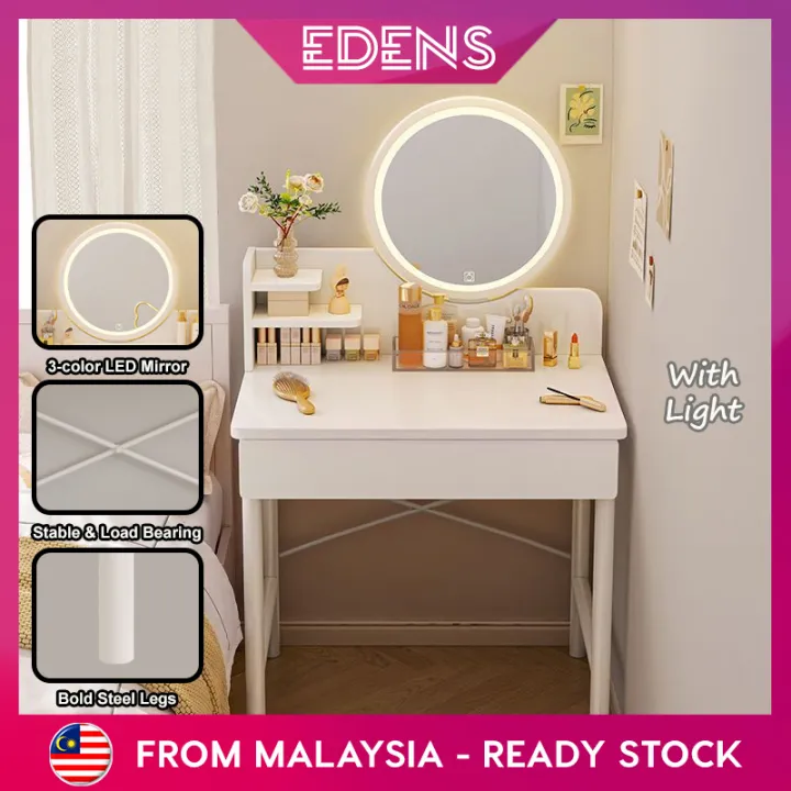 SKPLUS%2060cm%20Bedroom%20Dressing%20Table%20Aesthetic%20Vanity%20Makeup%20Desk%20With%20Round%20Mirror%20LED%20Light%20Drawer%20-%20Fulfilled%20by%20SKPLUS%20-%20Image%209