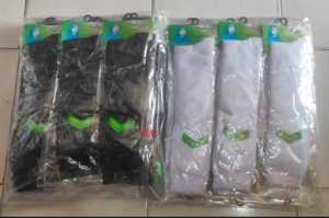 3 PASANG KAOS KAKI PANJANG SELUTUS SCHOOL WANITA KOREA TEBAL