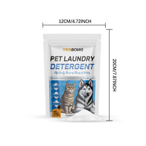 【Hot Sale】Pet Laundry Detergent Powder – Deep Stain Remover for Dog Bed Clothes & Cat Blanket Urine Odor Eliminator | In Stock | Fast Shipping