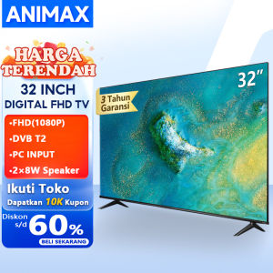 Animax Sakura TV LED 32 inch HD Ready Digital Televisi Murah (TCLG-S32C)
