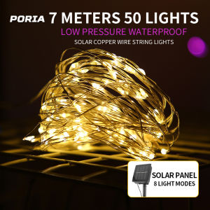 LED lights String Light Copper Christmas Light Silver Wire Fairy Lights Home Decoration Wedding Party Decor Fairy Lights Solar Light