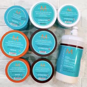 Mặt nạ dưỡng ẩm sâu Moroccanoil Hydration Mask (vành đen) cho tóc khô 500ml ( New 2026 )